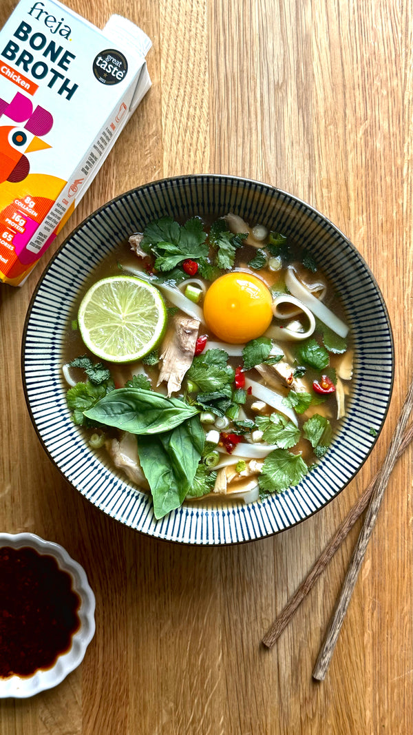Chicken Pho with Bone Broth Recipe