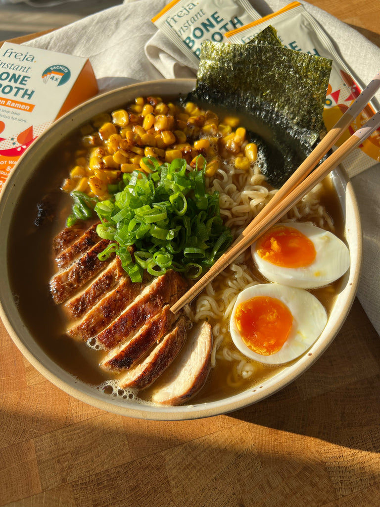 Chicken Ramen with Bone Broth Recipe | Freja UK