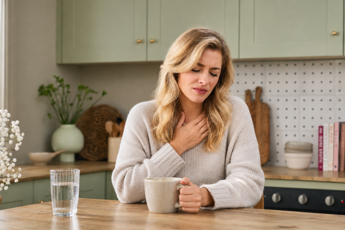 Bone broth for acid reflux