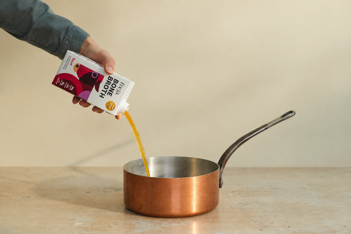 Bone broth gravy