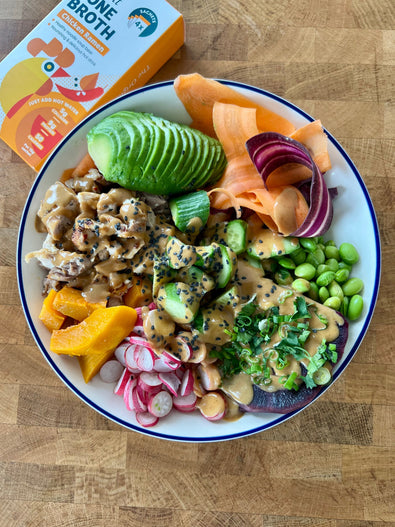 Satay Chicken Buddha Bowl
