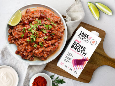 Slow Cooker Bone Broth Chilli