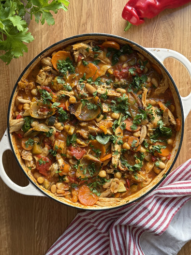 One-Pan Moroccan Chicken & Chickpea Stew