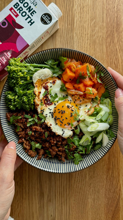 Spicy Beef & Kimchi Bowl