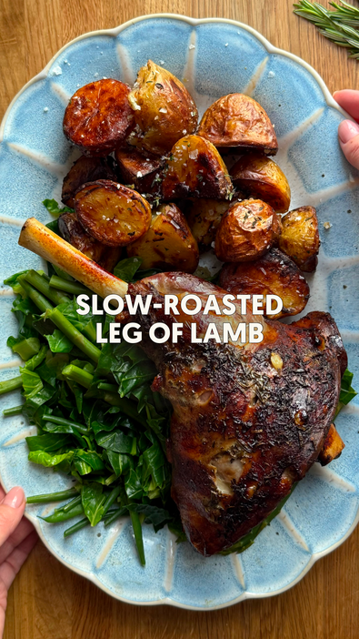 Roast Lamb Recipe with Bone Broth