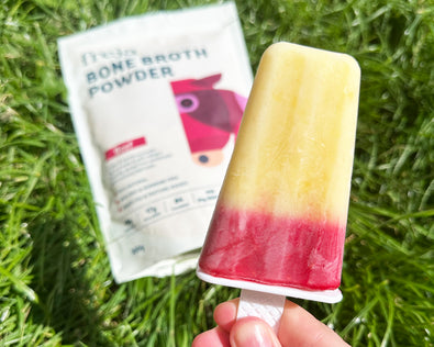 Mango & Raspberry Ice Pops