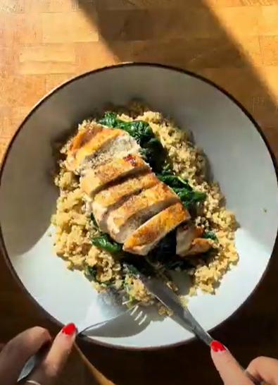 Garlic Chicken Quinoa