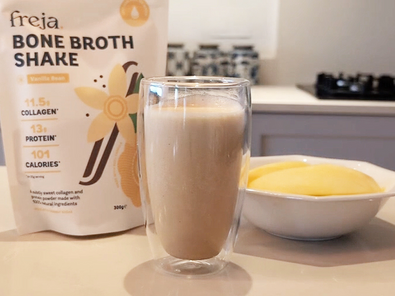 Vanilla & Mango Bone Broth Shake