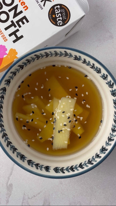 Bone Broth and Menma Recipe