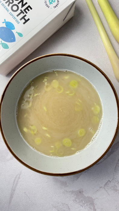 Boost your Broth: Fish broth, coconut milk and lemongrass
