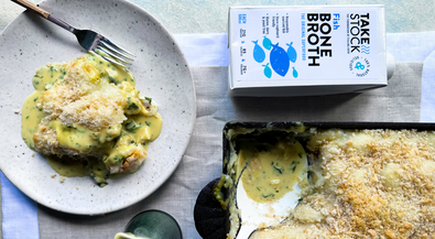 Indulgent Bone Broth Fish Pie