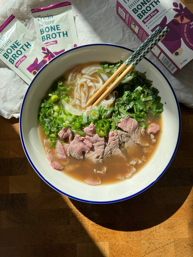 Beef Pho Recipe with Bone Broth