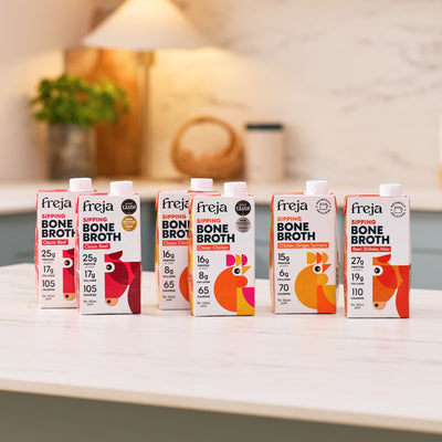 All four Original Bone Broth flavours