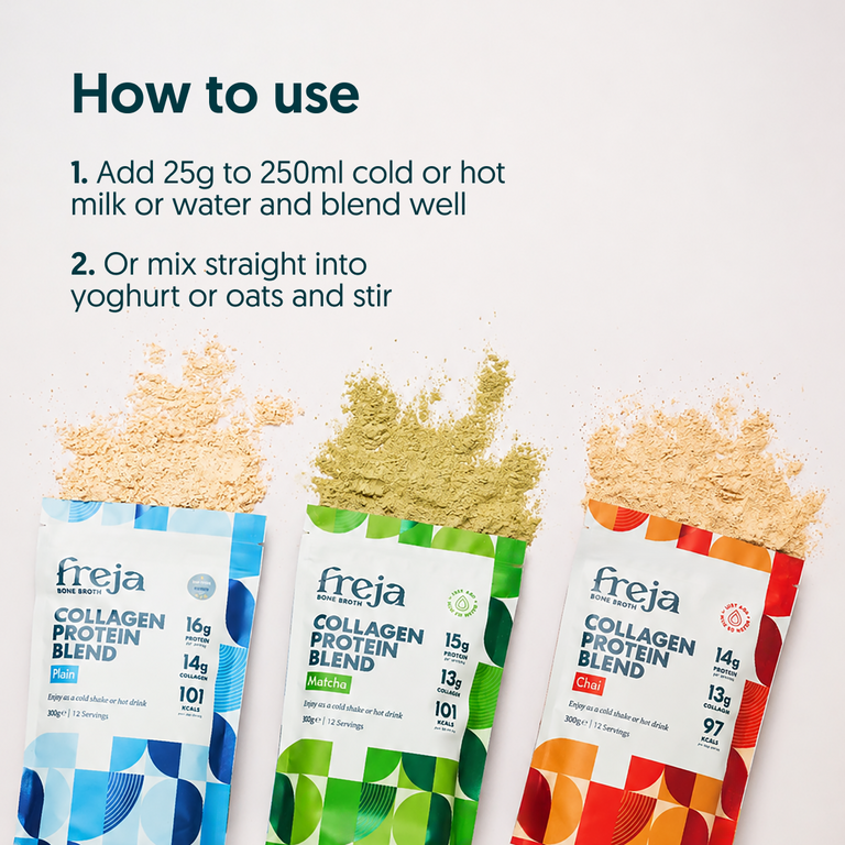Bone Broth Powder & Collagen Protein Blends