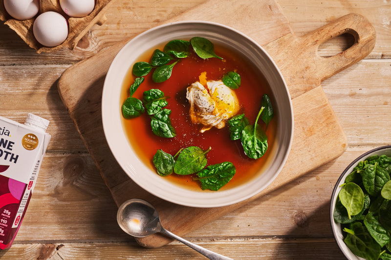 Bone broth for breakfast