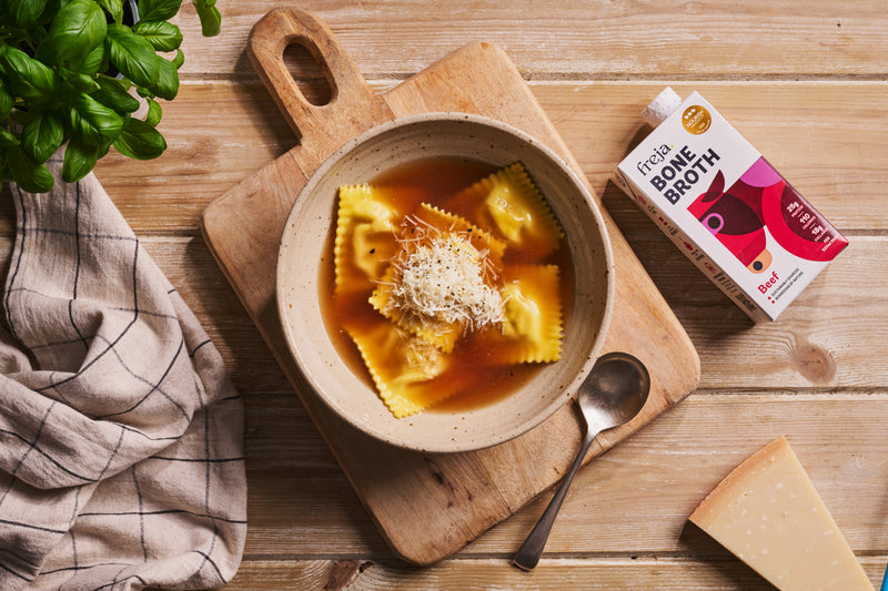 Bone broth risotto