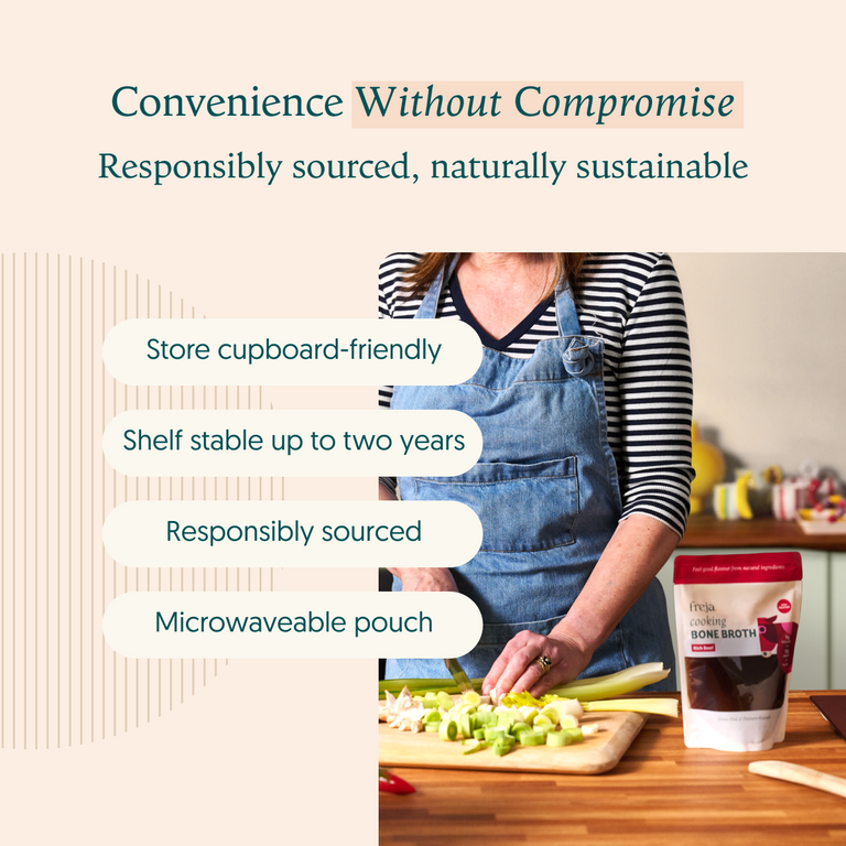 Cooking Bone Broth - Rich Beef