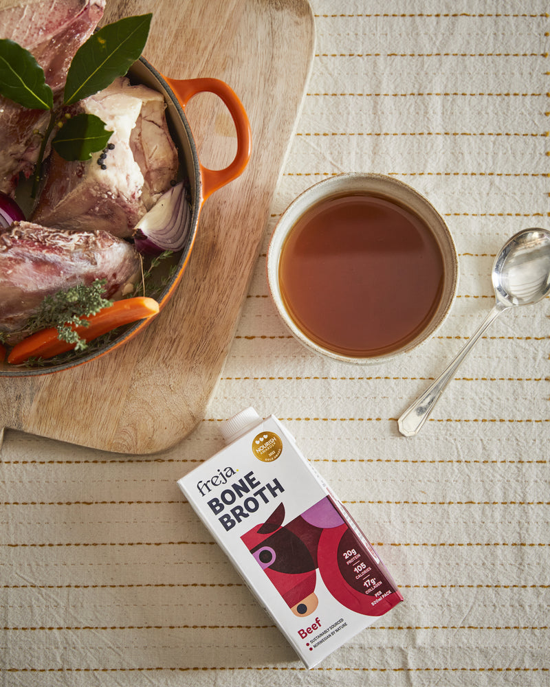 How much collagen is in bone broth