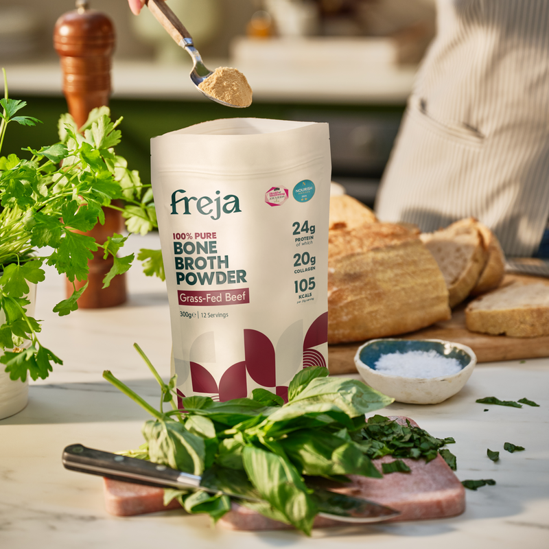 How much protein is in bone broth