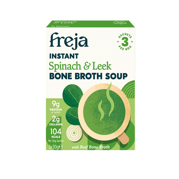 Instant Bone Broth Soup - Spinach & Leek