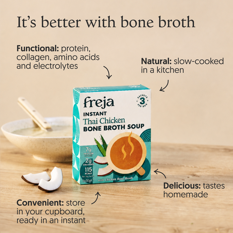 Instant Bone Broth Soup - Thai Chicken