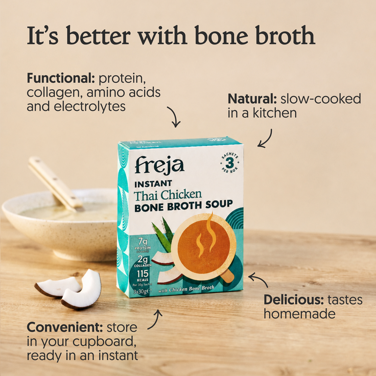 Instant Bone Broth Soup - Thai Chicken