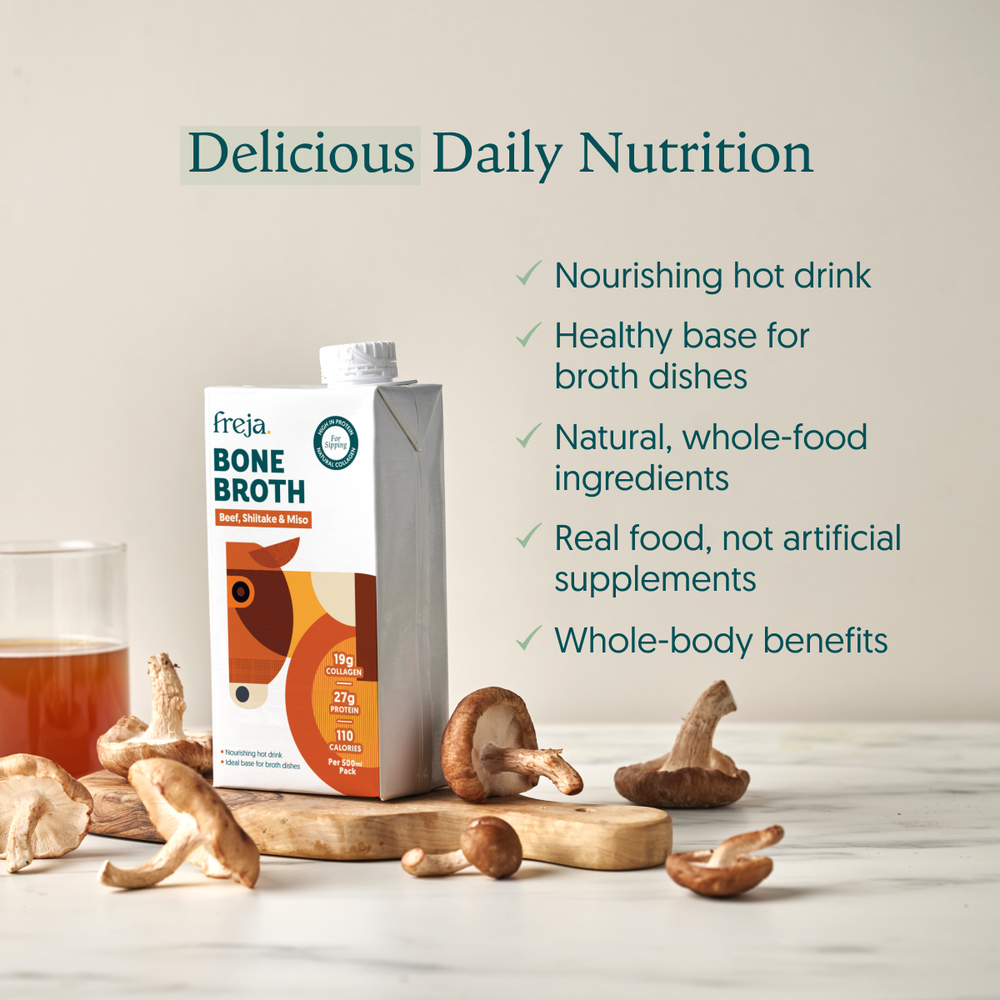 Sipping Bone Broth - Beef, Shiitake & Miso