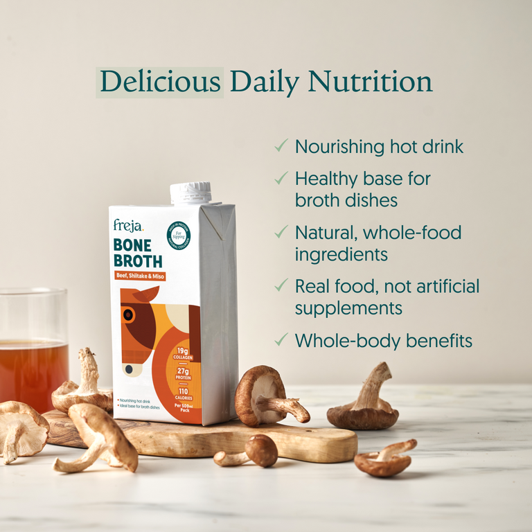 Sipping Bone Broth - Beef, Shiitake & Miso