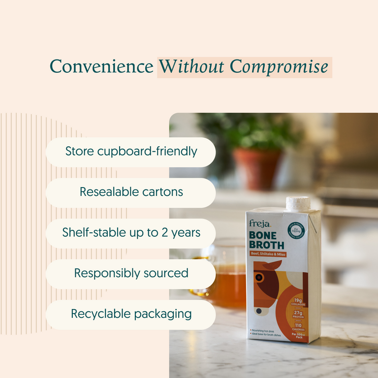 Sipping Bone Broth - Beef, Shiitake & Miso