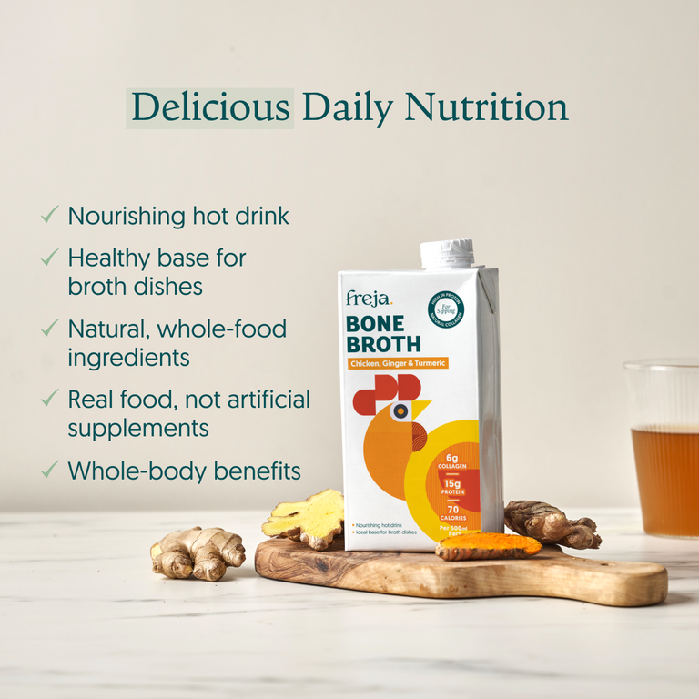 Sipping Bone Broth - Chicken, Ginger & Turmeric