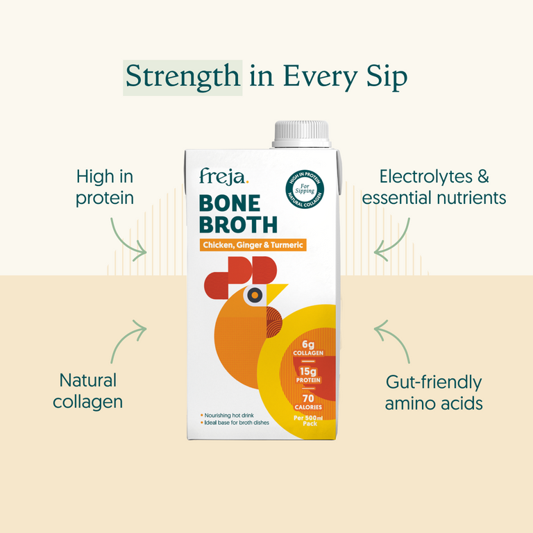 Sipping Bone Broth - Chicken, Ginger & Turmeric