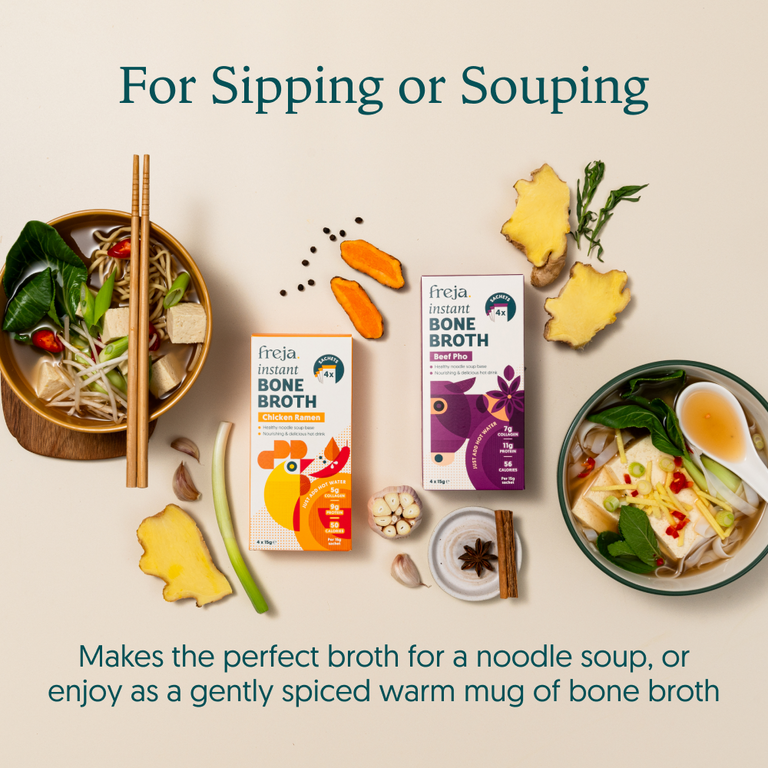 Ramen & Pho Instant Bone Broth Bundle