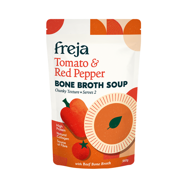 Bone Broth Soup - Tomato & Red Pepper