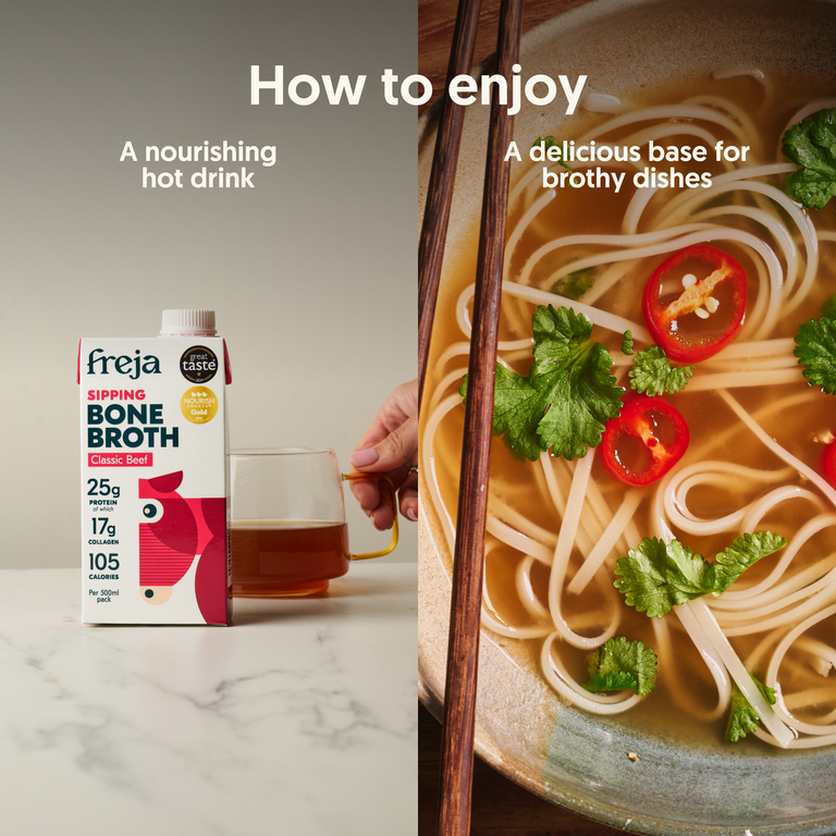 Sipping Bone Broth - Classic Beef